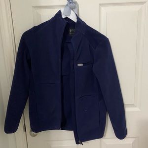 Figs on shift jacket